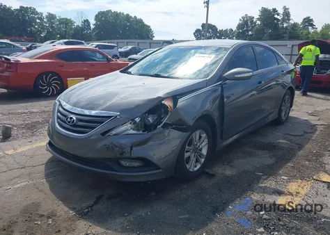 2014 Hyundai Sonata Gls из США, поврежденный, VIN 5NPEB4AC8EH916578